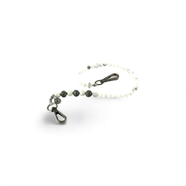 Cüzdan Zinciri, Howlite - Görsel 3
